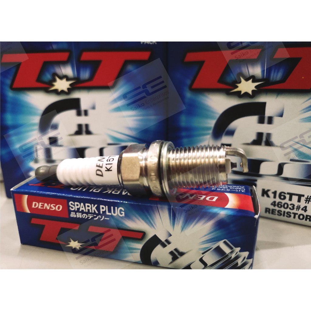 Denso K16TT Spark Plug (Twin Tip) Set (4 Pieces) | Shopee Philippines