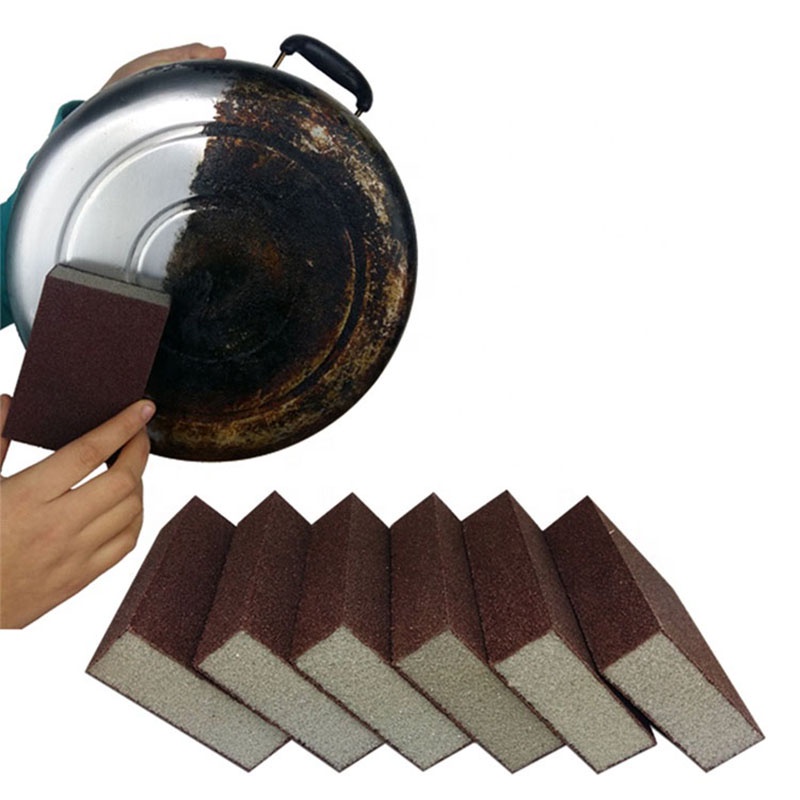 Magic Sponge Eraser Carborundum Removing Rust Descaling Clean Rub for Cooktop Pot Kitchen Sponge