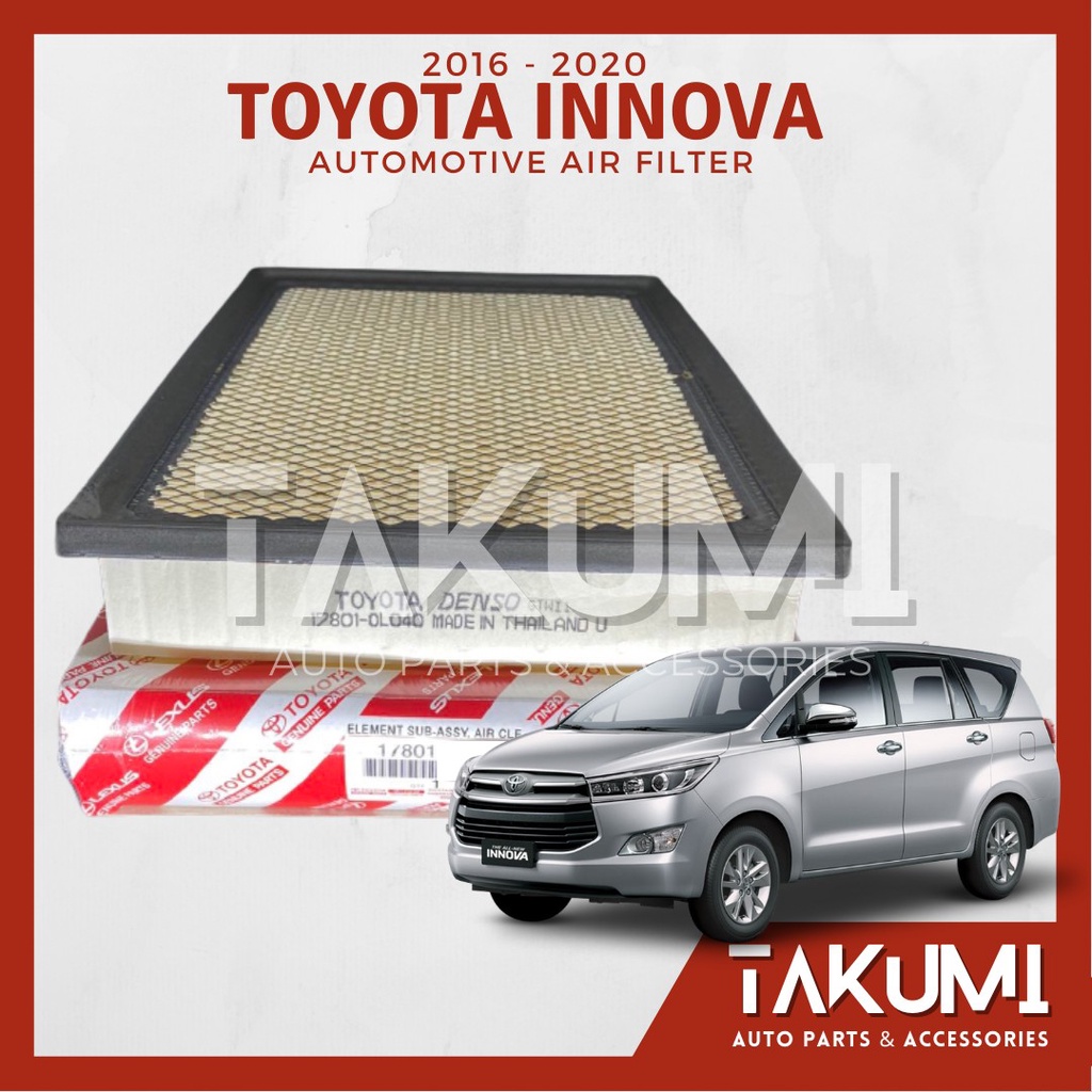 Toyota Innova Air Filter (20162020) Shopee Philippines