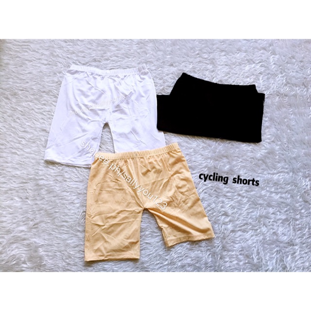 Cycling shorts spandex tela Shopee Philippines