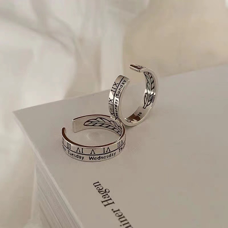 Cartier roman numeral ring best sale