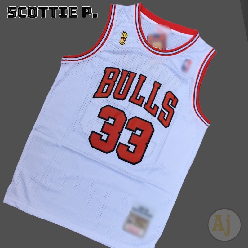 Scottie Pippen bulls retro basketball jersey men streetwear classic air