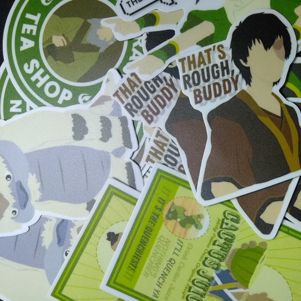 Avatar: The Last Airbender Stickers  The last airbender, Avatar, Avatar  fan art