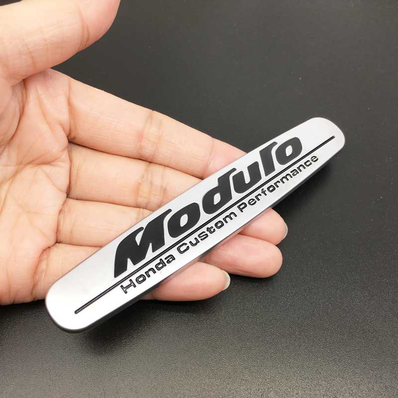 3D Metal Modulo Sport Logo Car Side Fender Rear Trunk Emblem Badge ...