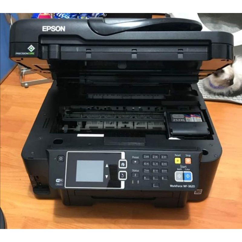 Epson wf3620 all in one printer (chipless) | Shopee Philippines