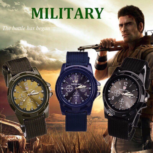 MT Fashion Analog Gemius army Military watch Unisex Shopee Philippines