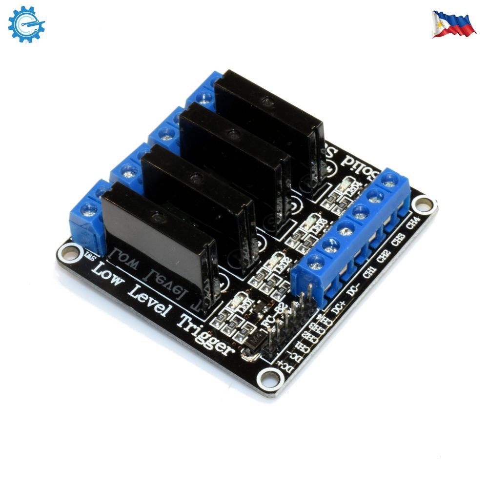 4 Channel Solid State Relay Module | Shopee Philippines