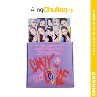 ITZY  Crazy in Love Shopee リュジン トレカ 3年保証』 love in crazy リュジン】ITZY Shopee SG 公式トレカ
