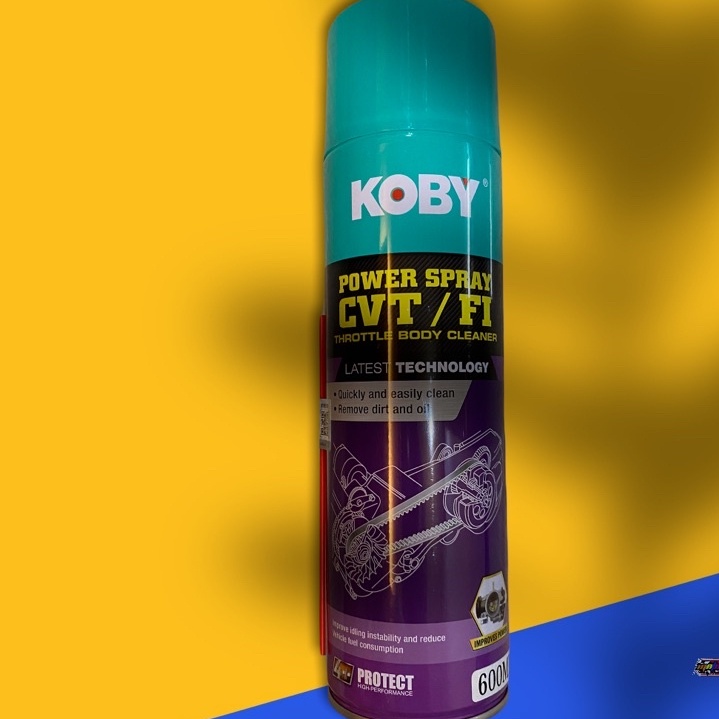 KOBY CVT CLEANER / Fi CLEANER 600ml (106266) | Shopee Philippines