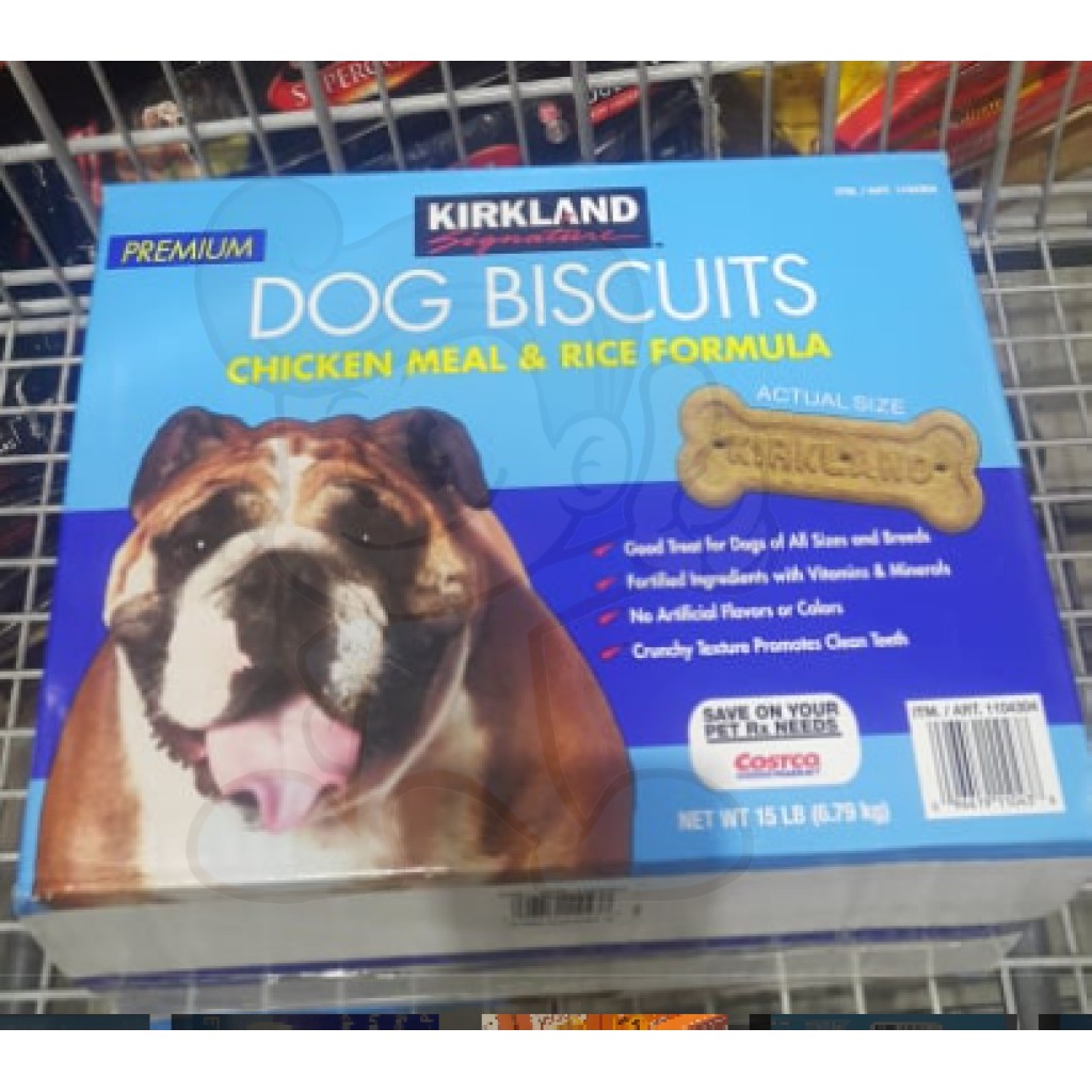 Kirkland Signature Dog Biscuits Chicken Meal Rice Formula 6.79 kg Shopee Philippines