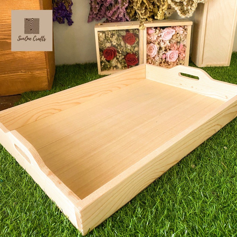 BIG SERVING TRAY 22" x 15" x 2.25" Shopee Philippines