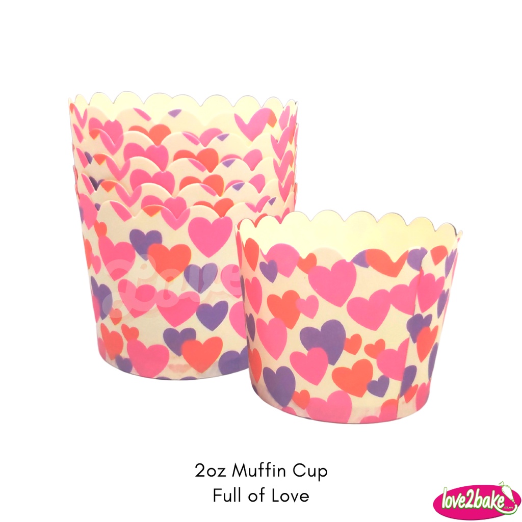 2oz / 3oz Ovensafe Muffin Cup (approx. 50pcs) Shopee Philippines