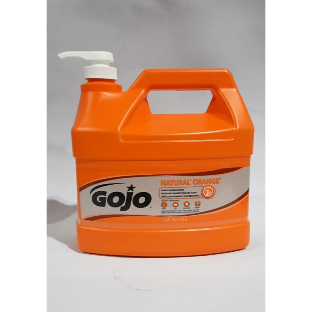GOJO Hand Cleaner w/ Pump, 1/2 Gallon with Pumice