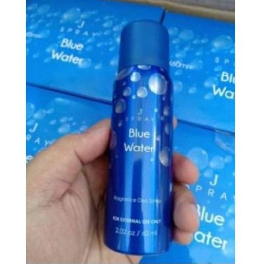 Blue water body discount spray