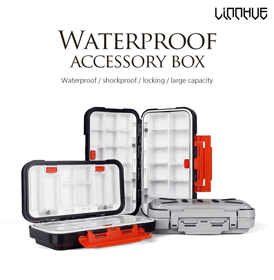 Multifunctional Fishing Box Waterproof ABS Storage Portable