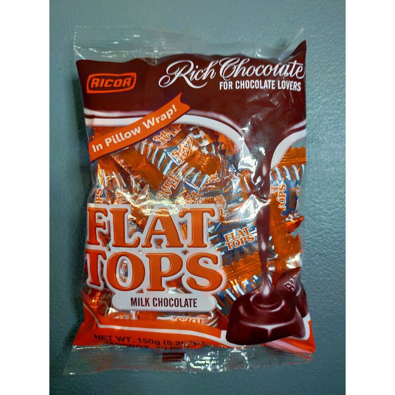 Ricoa Flat Tops Milk Chocolate Shopee Philippines