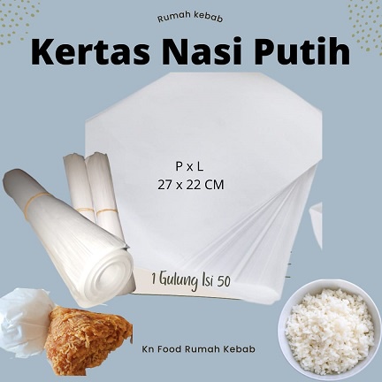 Fried Chicken Rice Paper Laminated Paper 1 roll. | Shopee Philippines