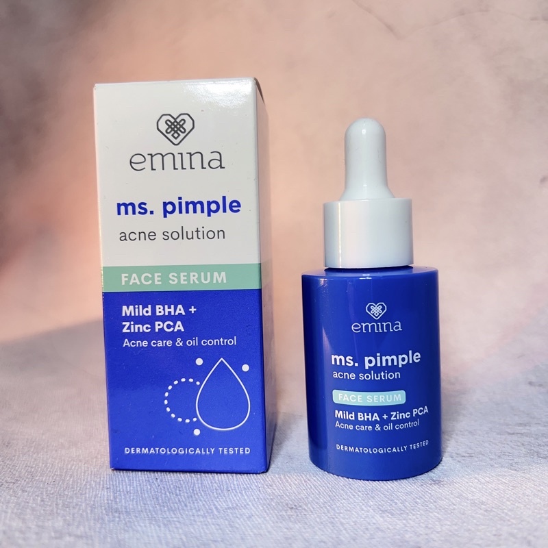 Emina Ms Pimple Acne Solution Face Serum 30ml | Shopee Philippines