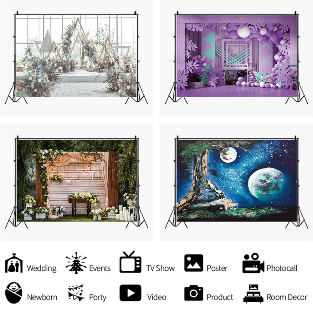 Dream Scene Flower Wall Holiday Birthday Party Decoration New Style