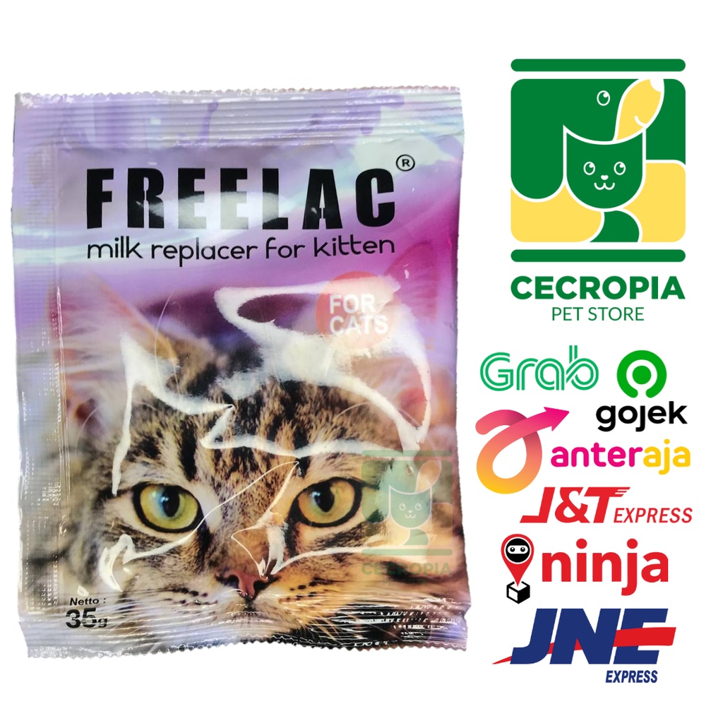 Freelac Cat milk Packaging 35 gram Sachets milk replacer for kitten