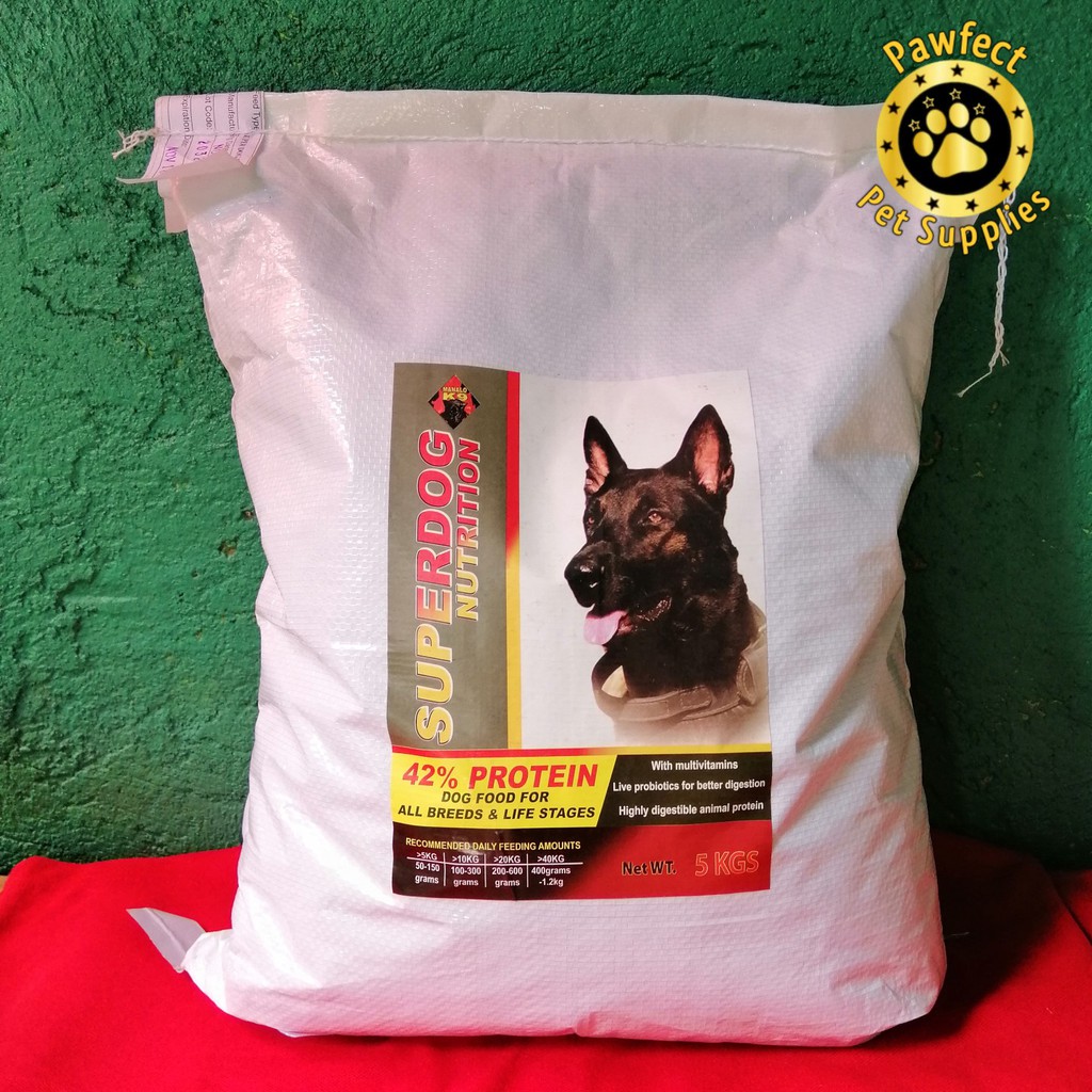 Superdog Nutrition SDN Dog Food 5kg Shopee Philippines