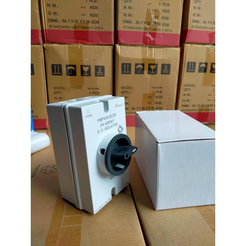 Dc Isolator Switch 1200v 32a Water Proof Ip65 Rated Shopee Philippines