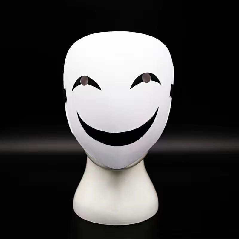 Joker Smiley Face Mask Male Dark Bullet cos Anime Party Show Makeup