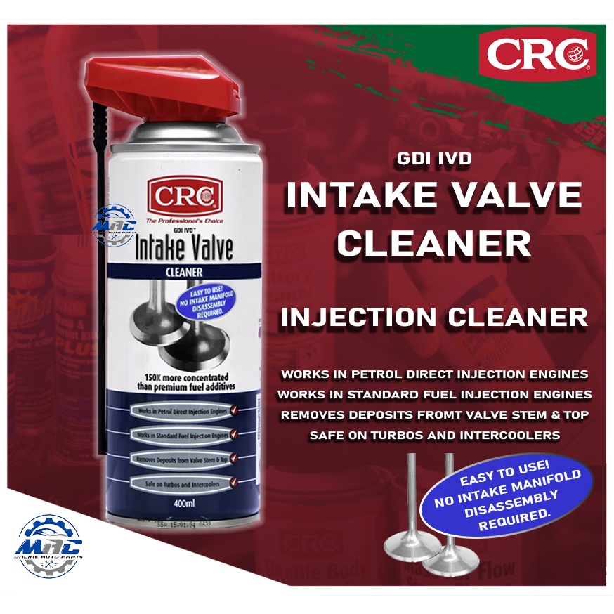 CRC Intake Valve Cleaner Injection Cleaner Injection Cleaner 400ml Shopee Philippines