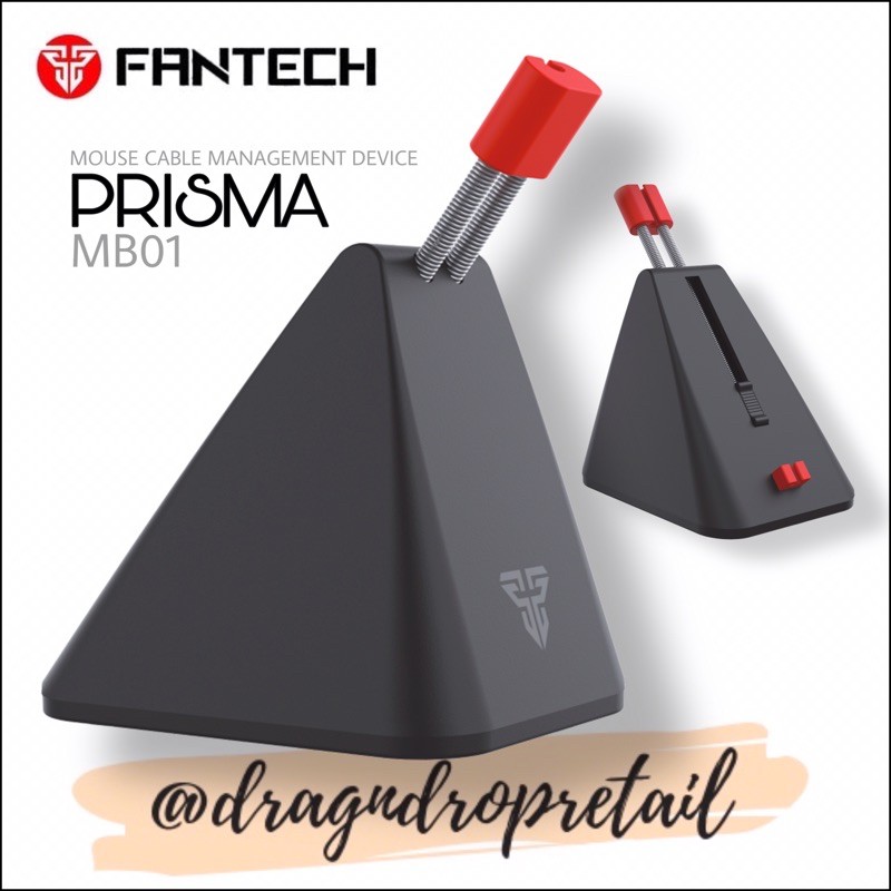 FANTECH PRISMA MB01 Mouse Bungee Cord Clip Mice Cable Management ...