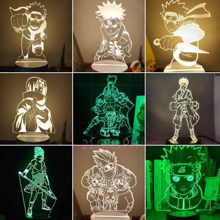3d Led Lamp Anime Fire Force Maki Oze for Bedroom Decorative