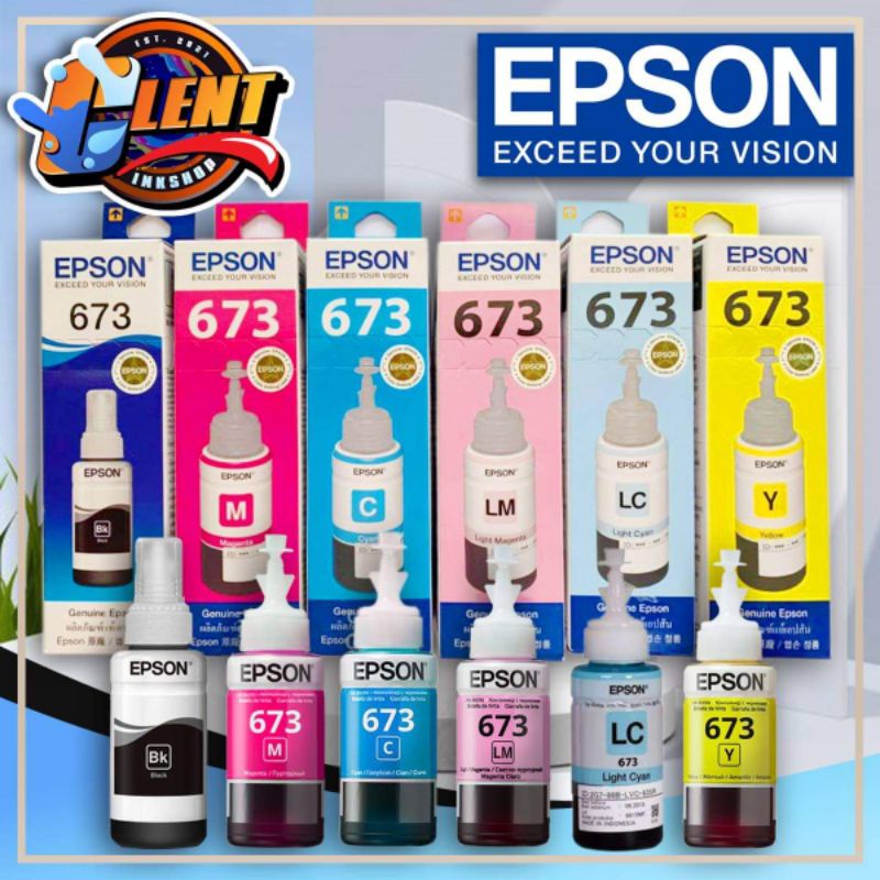 Original Genuine Epson ink 673 | Shopee Philippines