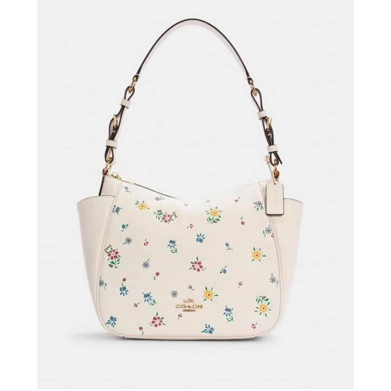 Coach floral store shoulder bag