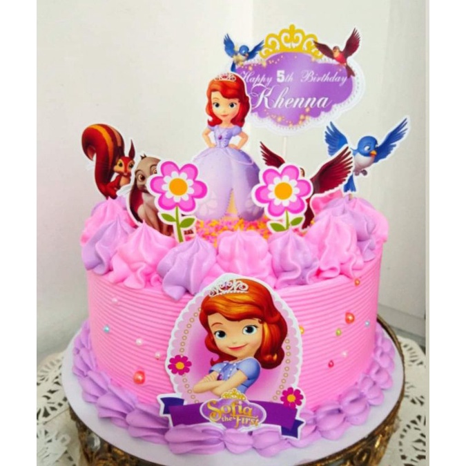 Sofia the First Customize Cake Topper | Shopee Philippines