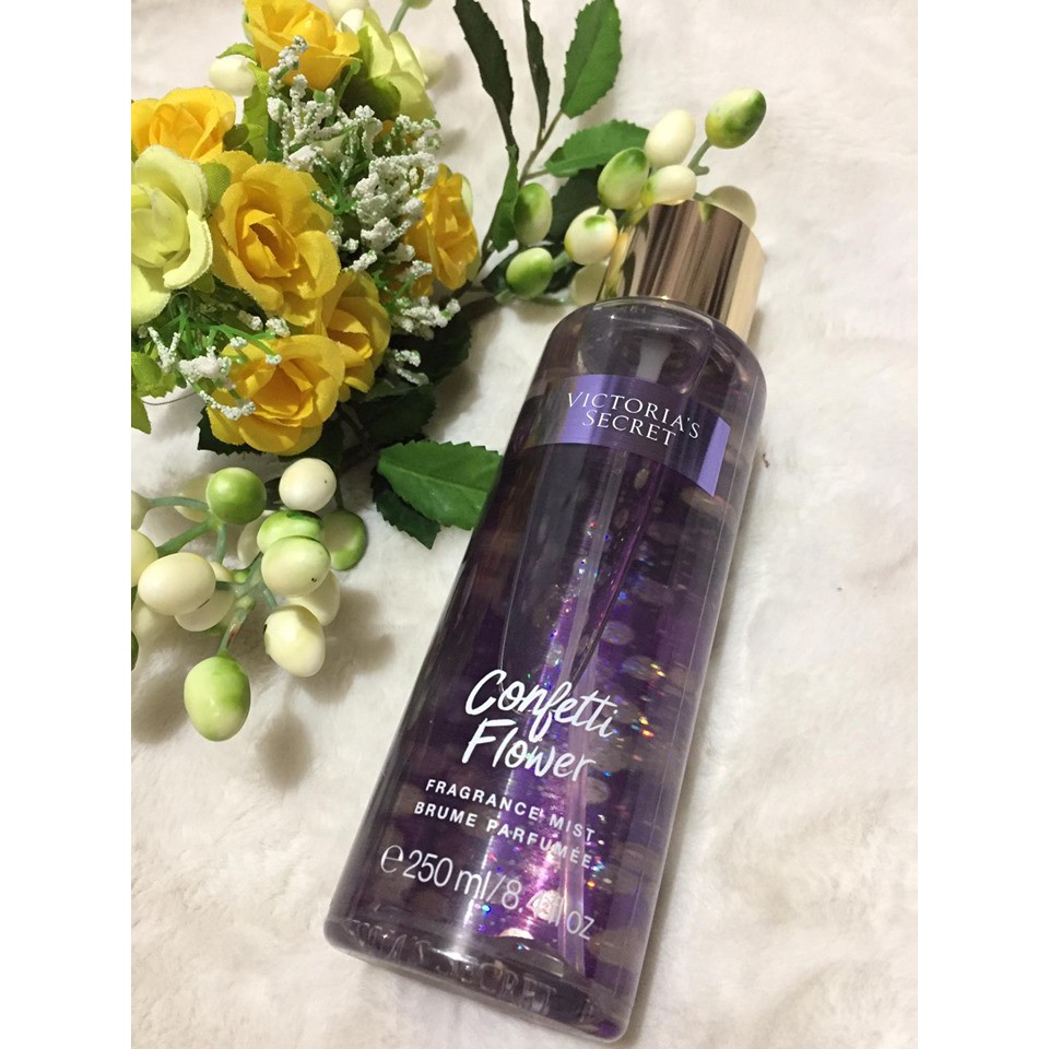 Confetti Flower Victoria's Secret Party Nights Fragrance Mist 250ml