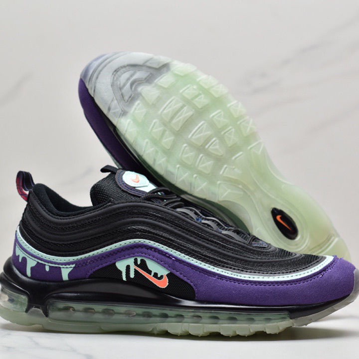 Nike air max top '97 purple/black/white/jade