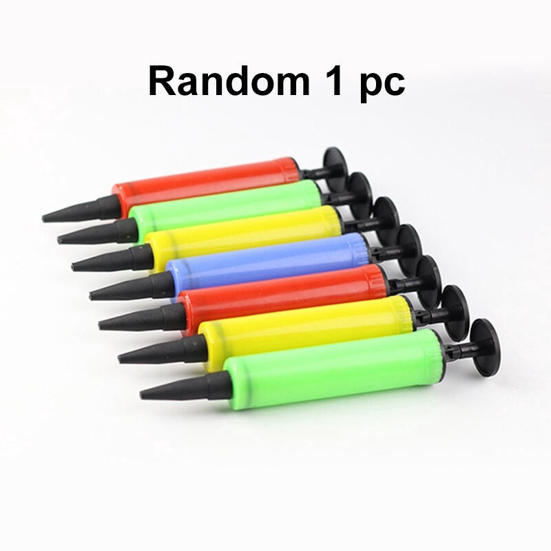 Mini Pump Balloon Tools Balloons Inflator Color Green Red Birthday ...
