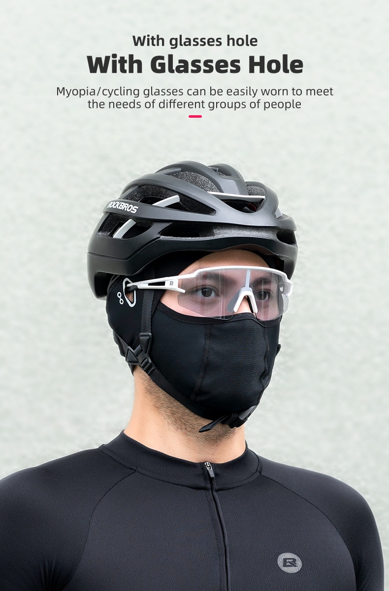 Rockbros Full Face Mask Sunscreen Ice Silk Balaclava Cycling Motorcycle Mtb Outdoor Sports Cover