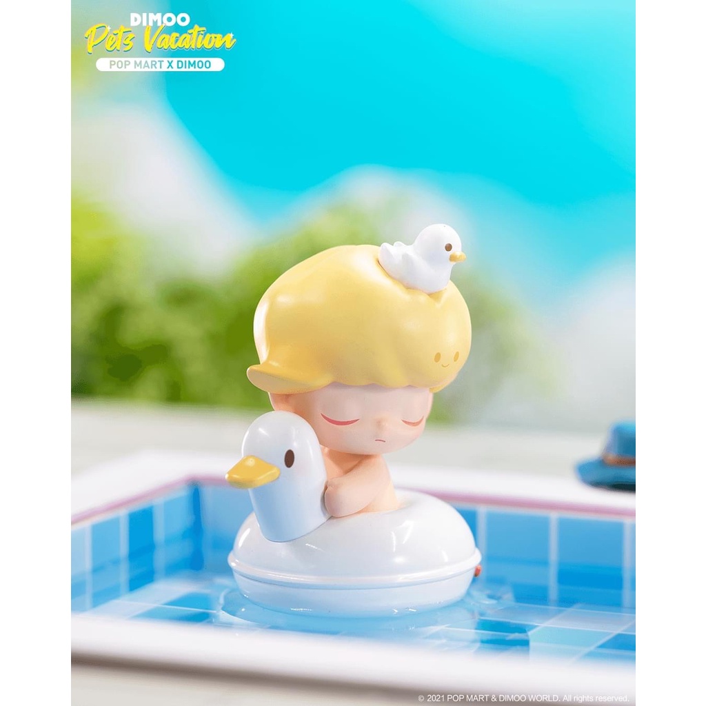 POP MART DIMOO PETS VACATION DUCK CAPTAIN FIGURE | Shopee Philippines