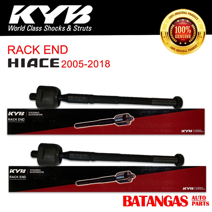 KYB STEERING RACK END Toyota Hiace 2005-2018 45503-29836 Part No ...