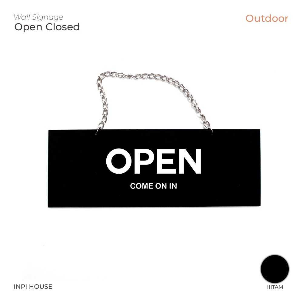 Sign board open closed open close sign Acrylic open closed board