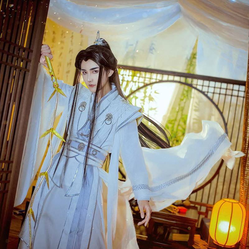 husky and his white cat shizun chuwanning cos 2ha costume cosplay ...