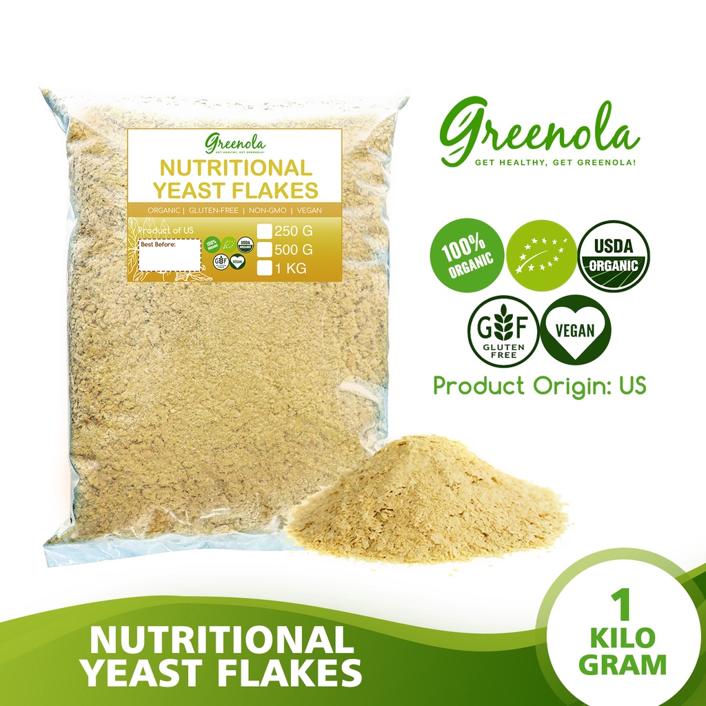 Greenola Organic Nutritional Yeast (Wholesale) 250G 500G 1Kg Shopee Philippines