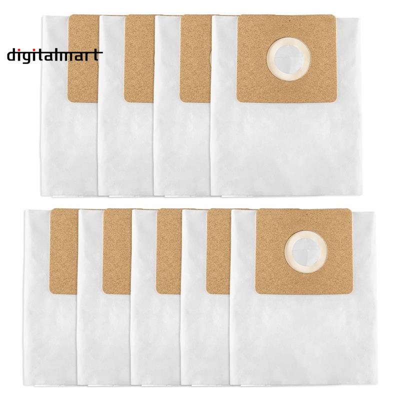 9 Pack Replacement Type a Filter Bags for Shop Vac 1.5 Gallon Vacuum