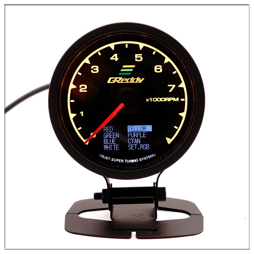 Greddy RPM Tachometer Gauge Auto Car Modification Instrument | Shopee ...
