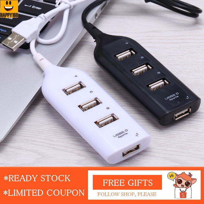 COD TTC#[READY STOCK]ordinary Micro USB 2.0 4Port Distributor Multi Hub ...