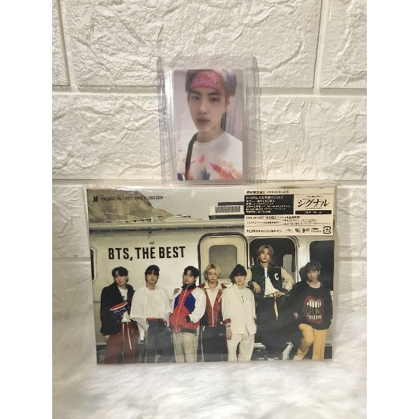 BTS, THE BEST LIMITED EDITION B WITH JIN 5TH MUSTER PHOTOCARD | Shopee ...