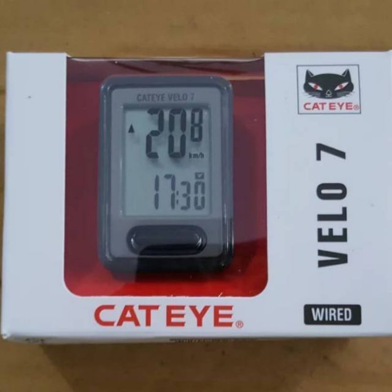 Speedometer cateye velo 7 hot sale