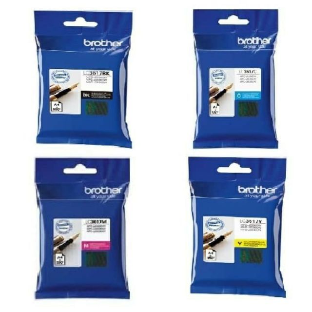 Brother LC3617 black or CYM original ink cartridge black | Shopee ...