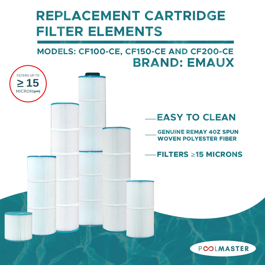 Emaux CF200CE 200ft Replacement Cartridge Filter Elements Shopee Philippines
