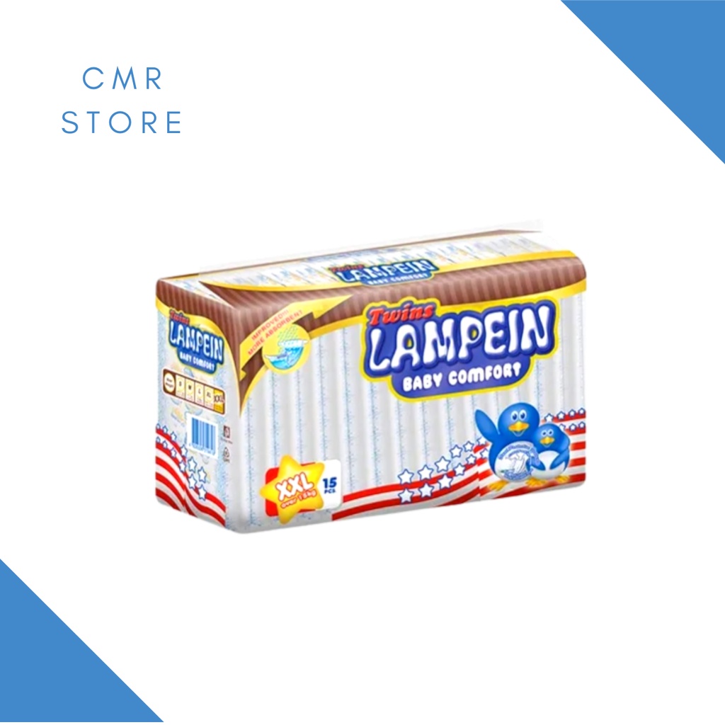 Lampein Generic Baby Diaper by 15's | Shopee Philippines
